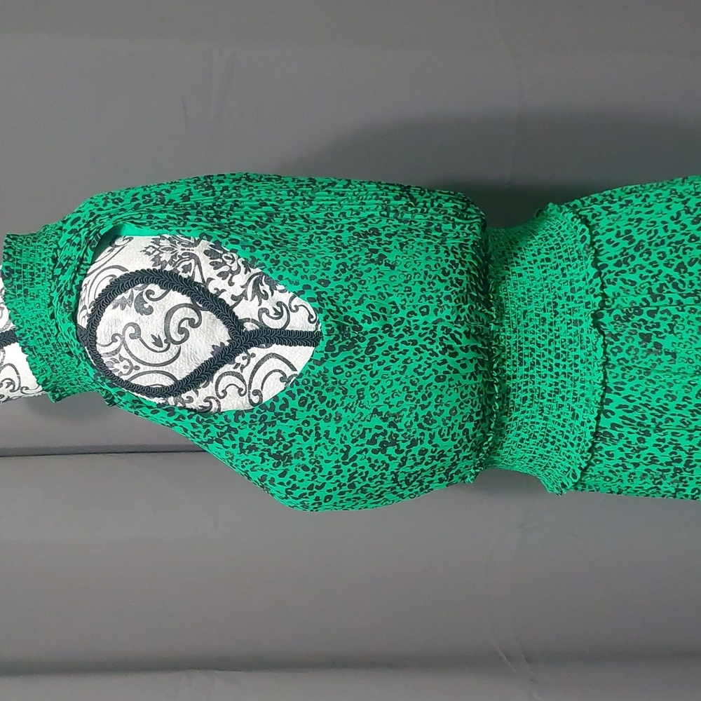 Nanette Lepore Emerald Animal Print Midi Dress - Picture 6 of 10